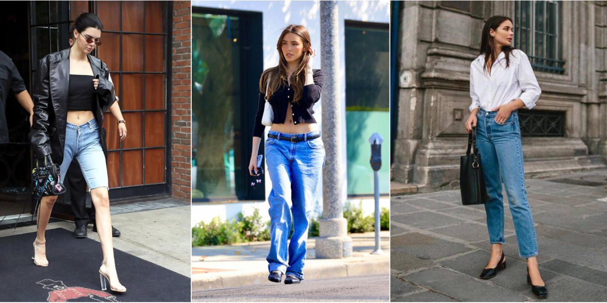 a trench or perfectly worn in vintage jeans pieces