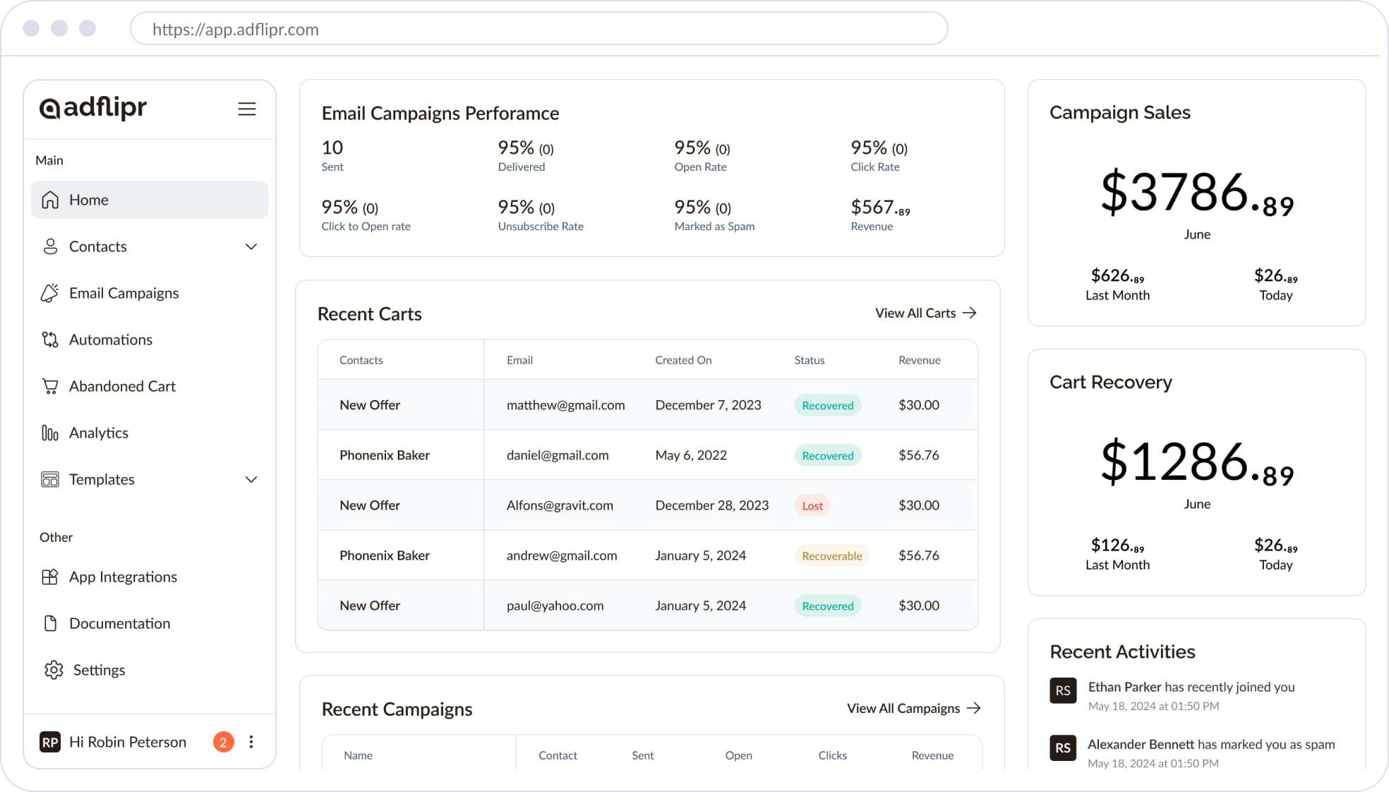 Best Email Marketing & Automation Tool | Adflipr